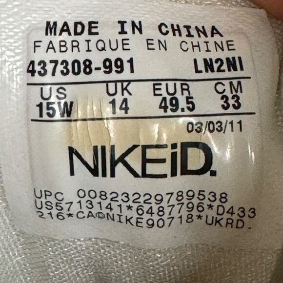 NIKE ID 2011 GRANGER Basketball Men\'s Shoe Sz 15W main image 10